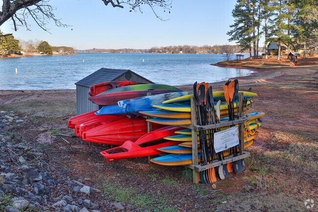 South Cove Park is five minutes from Seneca and offers camping, boating, and tennis courts.