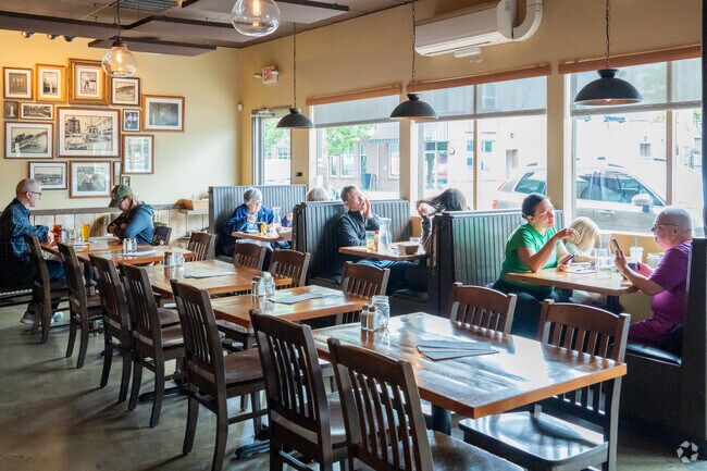 Mt. Tabor Brewery is a great spot for lunch and dinner.