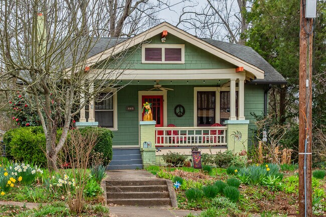 Washington Park homes are often colorful and full of character.