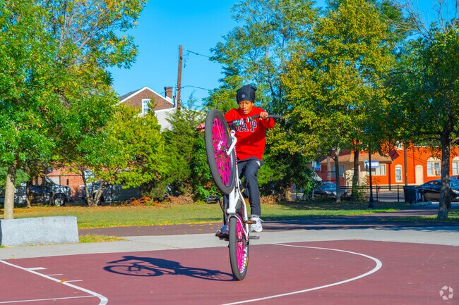 Greg Grant Park in Wilbur is large, allowing for a lot of extra spice for activities.