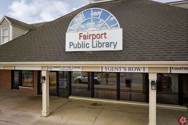 Fairport Public Library is a popular place for Fairport residents to visit.