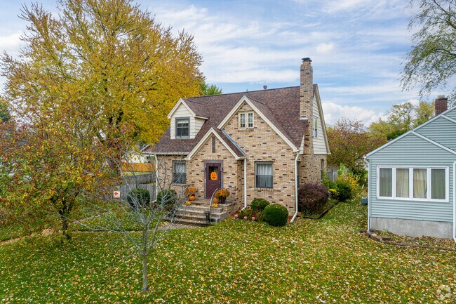 East Central Rock Island also features homes of brick construction.
