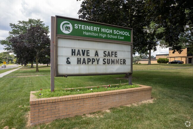 Students at Hamilton East Steinert High School thrive in a supportive and spirited environment.