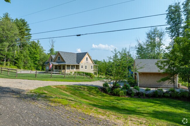 Most properties in Andover have large lots offering space for an external garage.