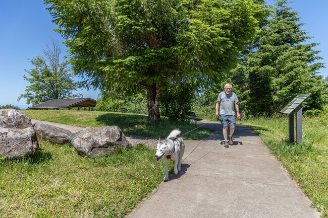 Hogan Butte Nature Park offers many miles of paved and unpaved hiking trails.