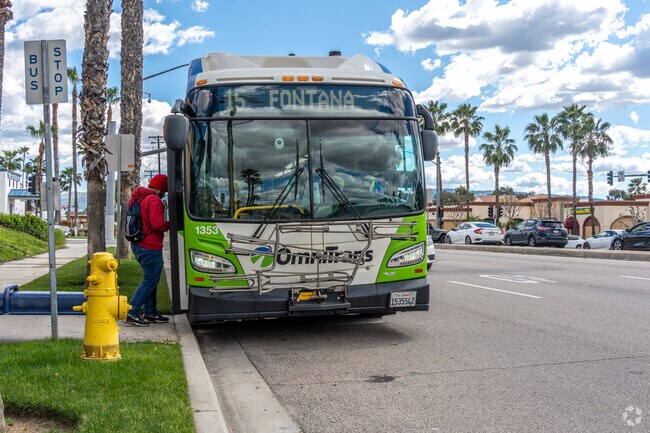 Residents of West Redlands have easy access to public transportation options.