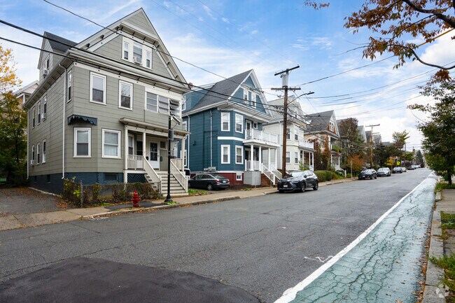 It is very common for the Victorian homes of Porter Square to be three stories.