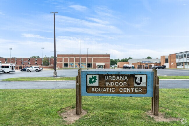 Urbana High School has an indoor aquatic center.
