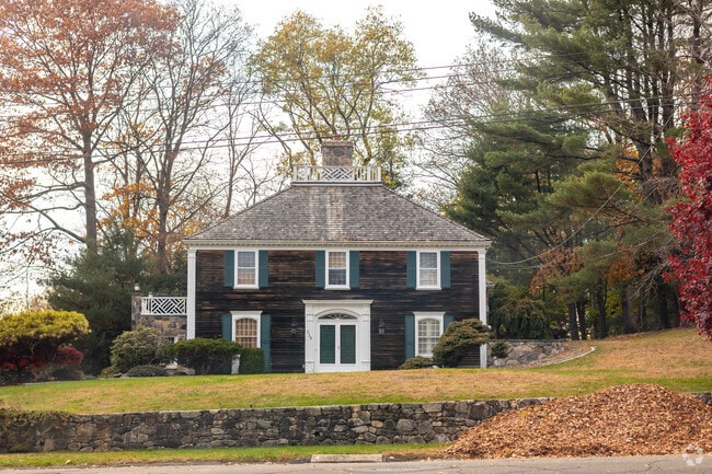 Many properties in Trumbull come alive with fall foliage.