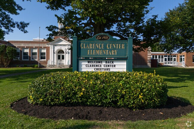 Clarence Center Elementary School has an overall A- grade on Niche.