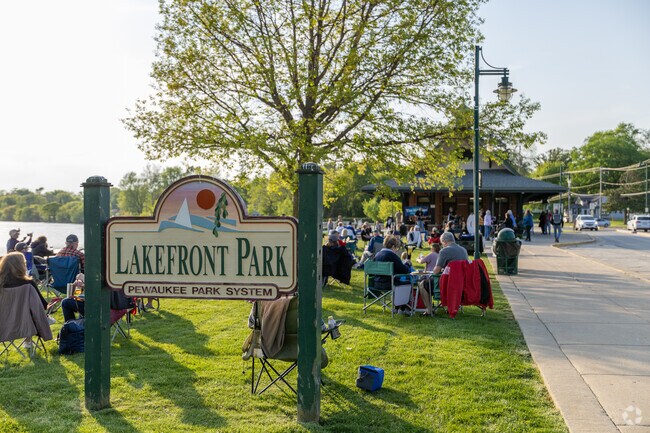 Lakefront Park near Pewaukee Village is home to the Waterfront Wednesday Concert Series.