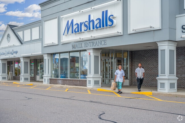 Residents of Whitehead travel 10 minutes to Hingham for larger retail stores.