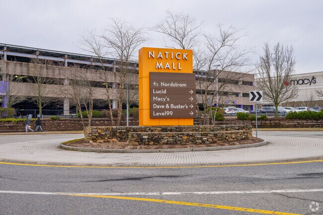 Natick Mall is a local staple near the Cochituate neighborhood.