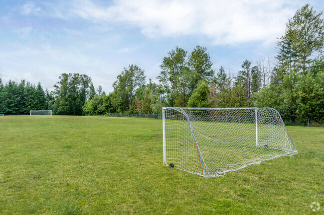 Oregon Trail Elementary School offers outdoor space for students to play during recess.