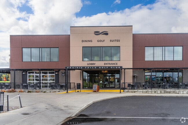 The Club at Prairie Falls offers lots of entertainment within the North Prairie neighborhood.