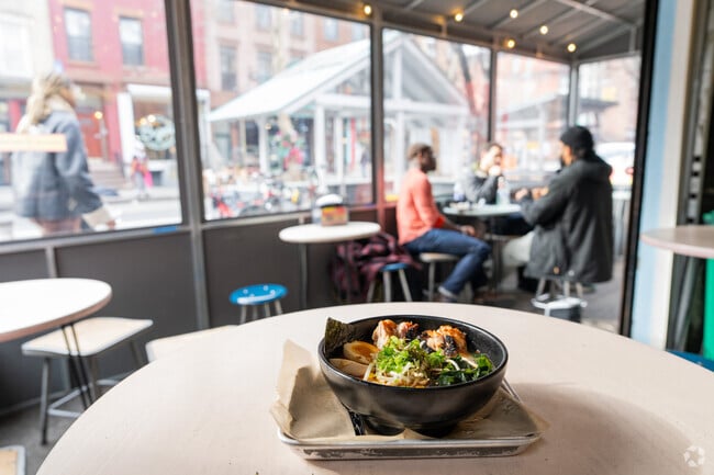 Delicious Ramen from WARUDE on Tompkins Ave in Bed-Stuy.