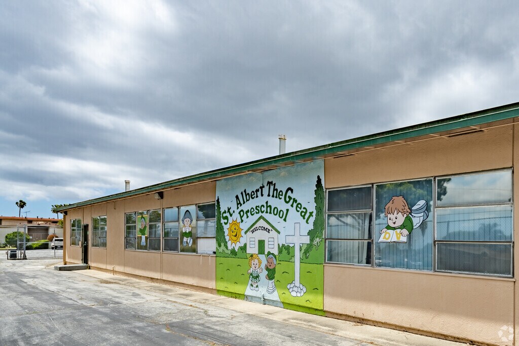 The St. Albert the Great School in Compton.