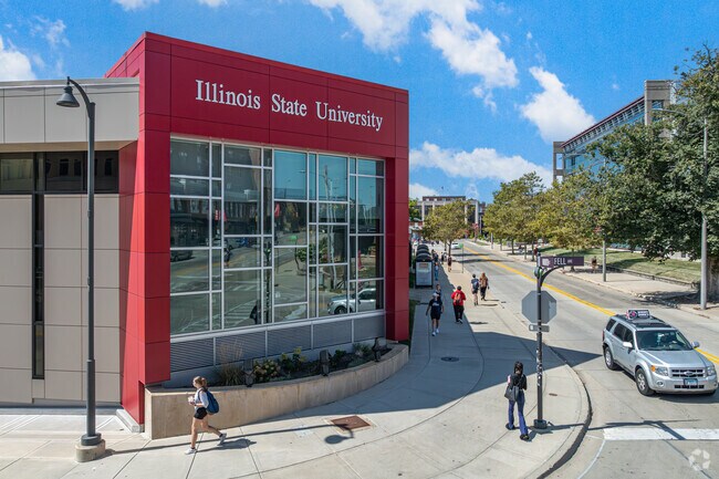 Illinois State University sits in the heart of the Innovation District.