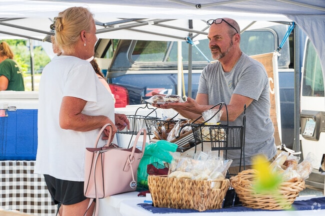Plainfield’s Farmers Market brings fresh local goods to town every Tuesday.
