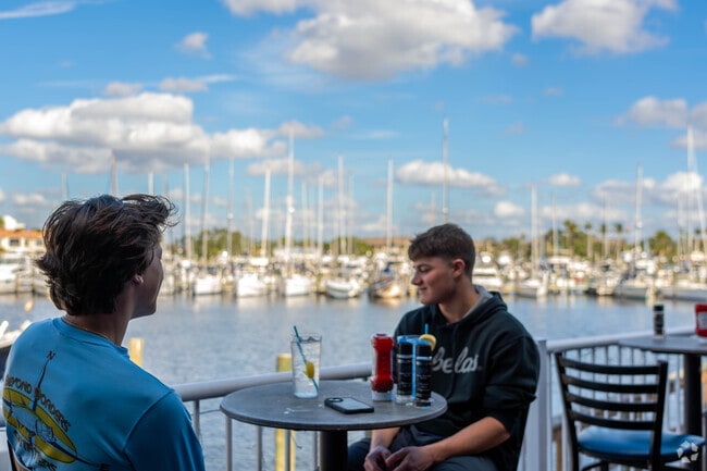 Harbor views are abundant at Burnt Store Marina. Kick back and relax, waterside.