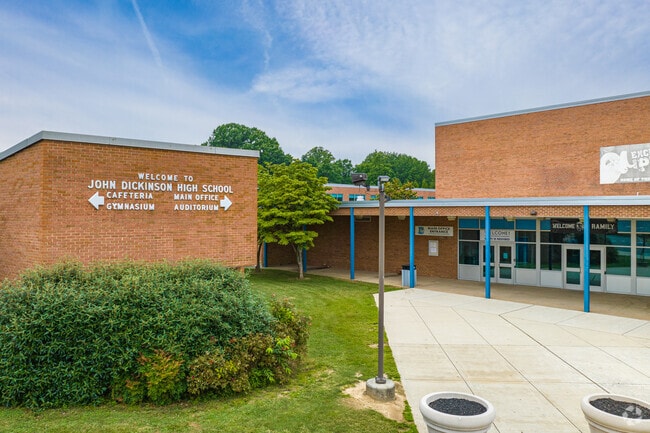 The John Dickinson School in Wilmington has a 15 to 1 student-teacher ratio.