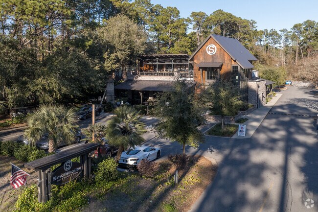 The Smokehouse is a popular dining spot near Spanish Wells, known for BBQ favorites.