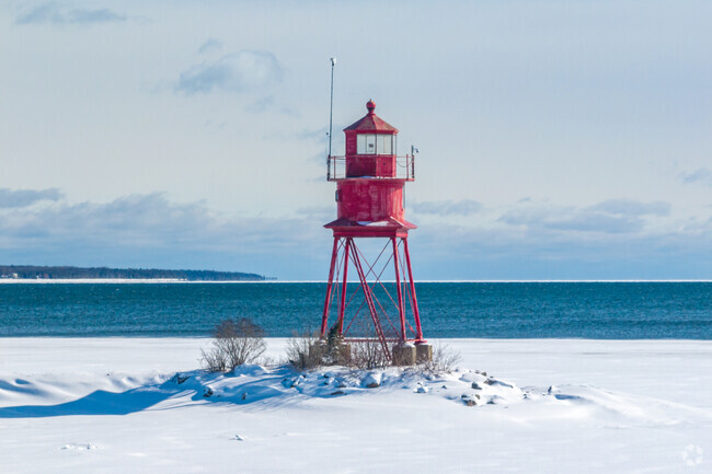 Lake Huron is located a short boat ride away from Alpena's shoreline.