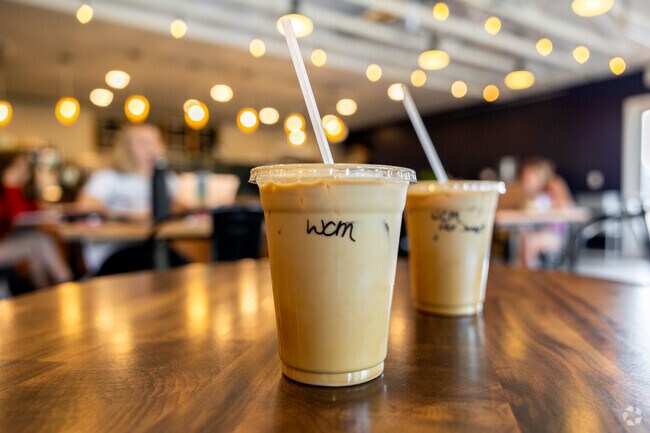 Residents can enjoy a cup of coffee at Fairmount Coffee Co.