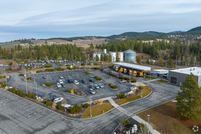 Freeman Elementary sits next to the local bus depot.