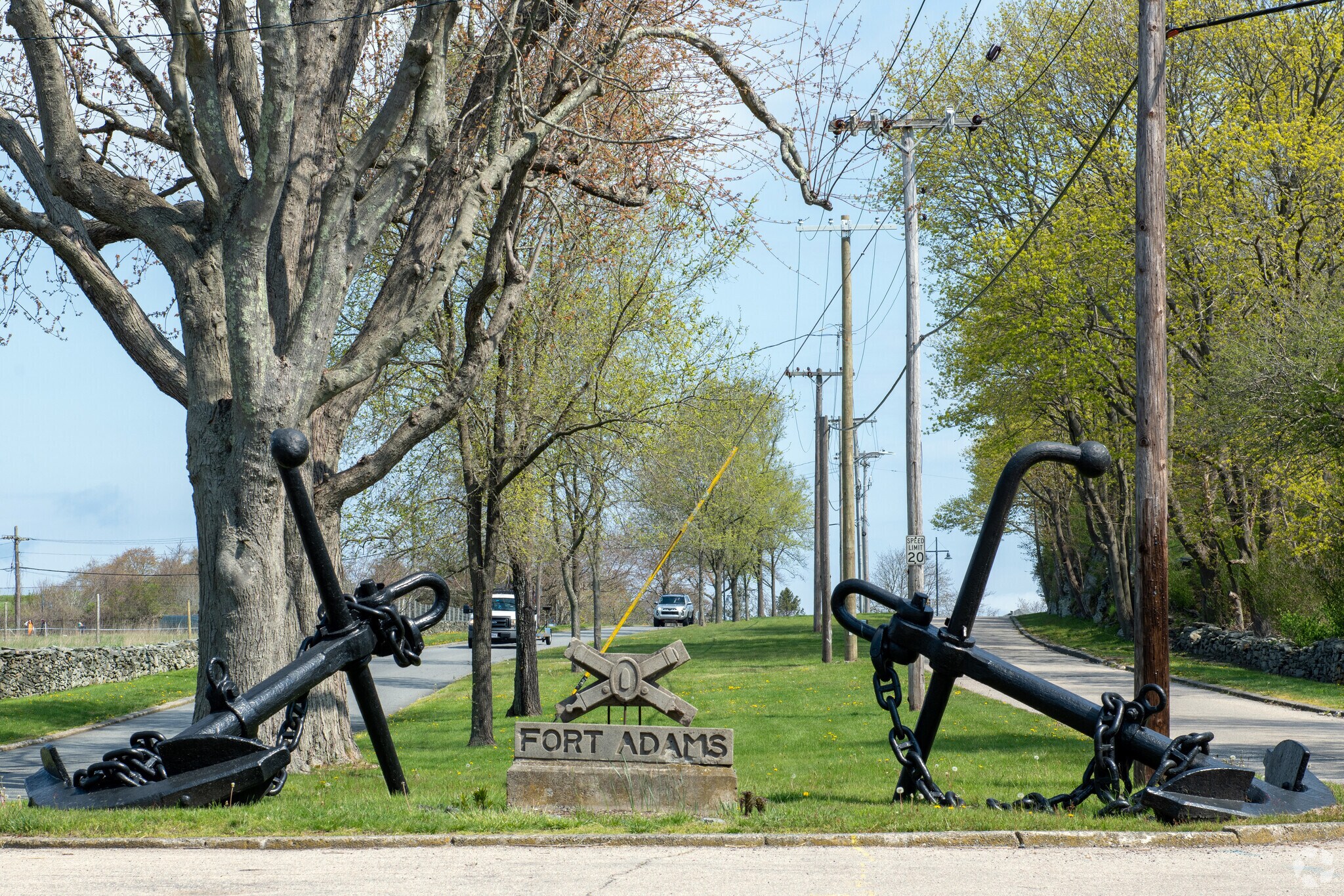 Fort Adams is a state park including a Revolutionary War era fortress in the Ocean Drive neighborhood.