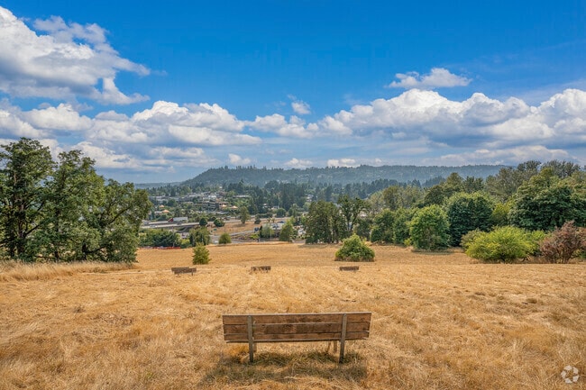 View of Willamette from White Oak Savannah Park.