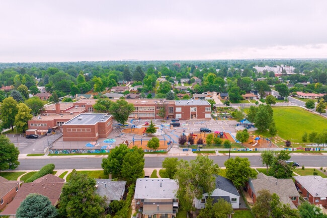Overview of Palmer Elementary School.