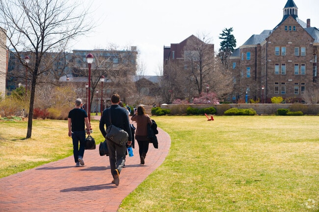 University of Denver is a large employer not far from Overland.