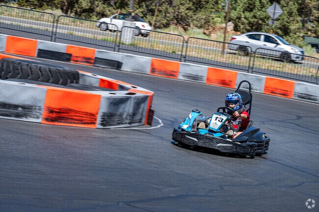 Go for thrills at the Big Bear Speedway.