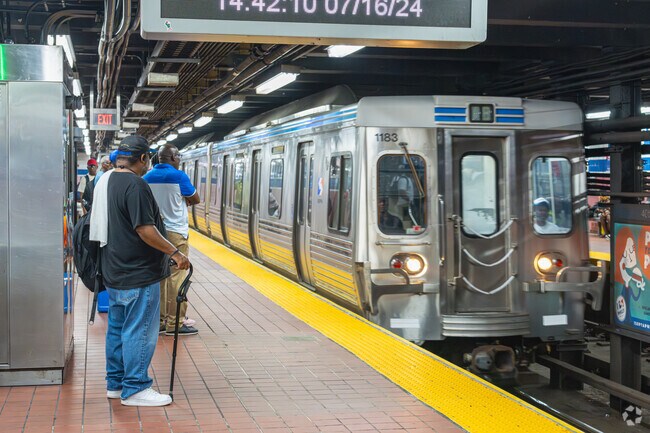 Hop on the subway at 40th St Station to get around the city from Spruce Hill.