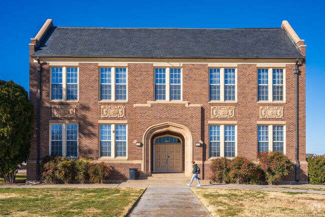 Eastern New Mexico University and its beautiful, brick building campus, sits 20 miles southwest of Clovis.