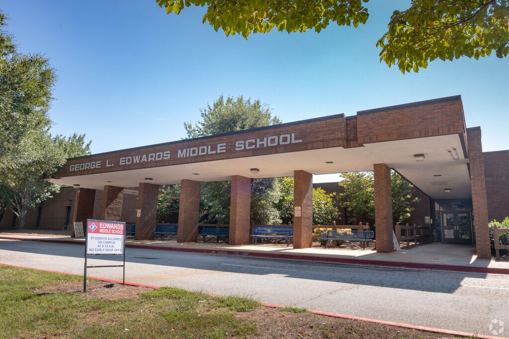 Welcome to Edwards Middle School in Outlying Rockdale County.