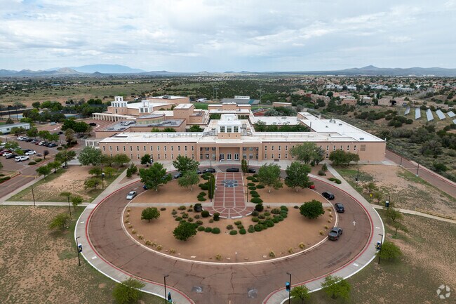 The large Capital High School provides students a great atmosphere to learn.