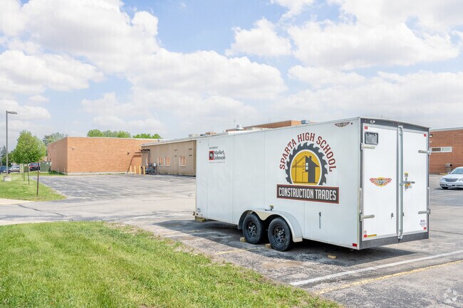 Sparta High School serves grades 9-12.