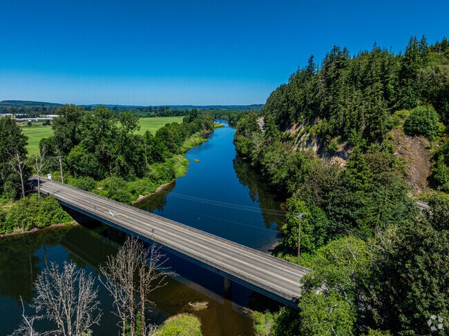 No matter which road is travelled in the Porter neighborhood, beauty is nearby.