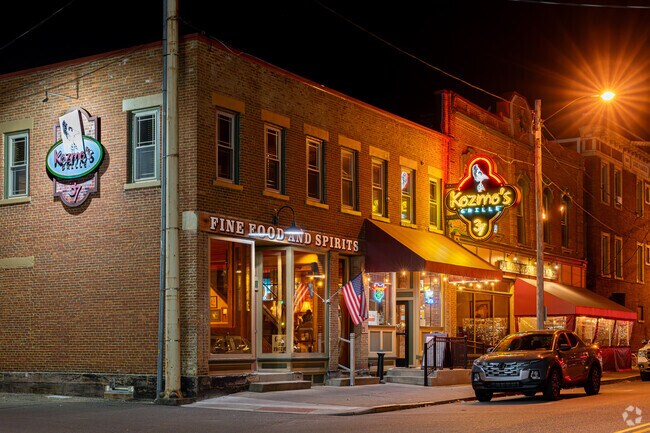 Friends and family from Lawndale can meet at Kozmo's Restaurant for some great food.