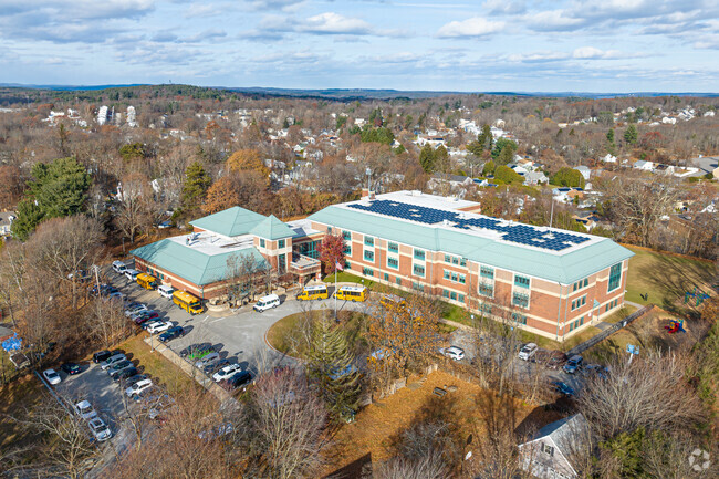 Norrback Ave Elementary is situated up on a hill and feels very private.