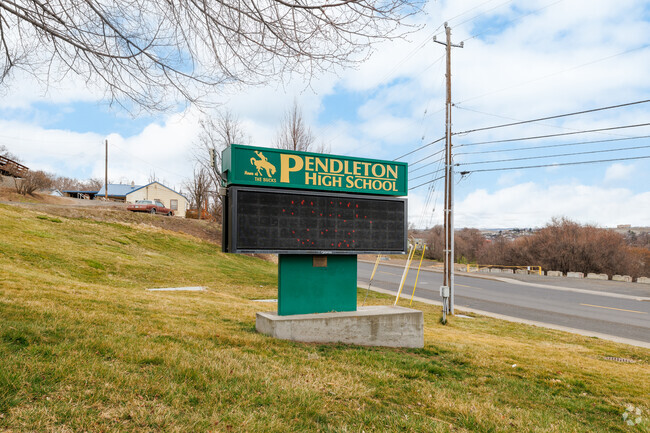 Pendleton High School in Pendleton, Oregon.