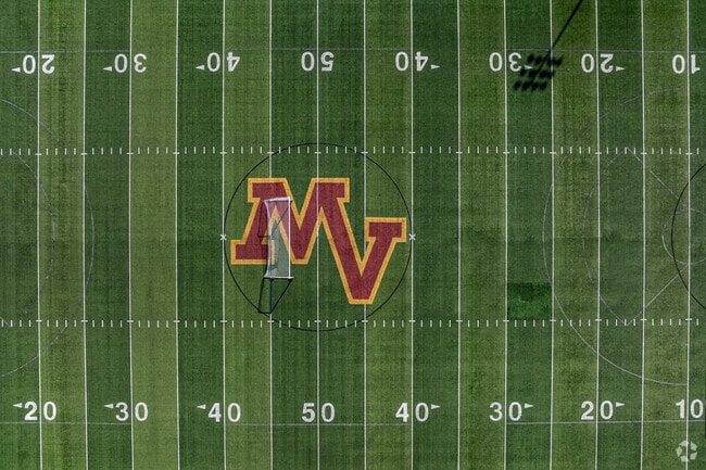 Lakeview’s Mountain View High has a full size football field.
