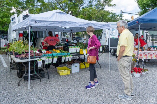 Open June through November the Govans Farmer's Market is located minutes from Bellona-Gittings.