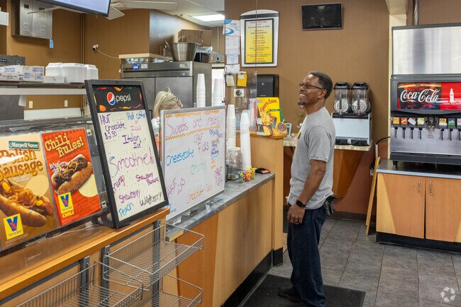 Droppy's offers Greek salads, Mexican fajitas or Chicago-style and beef sandwiches.