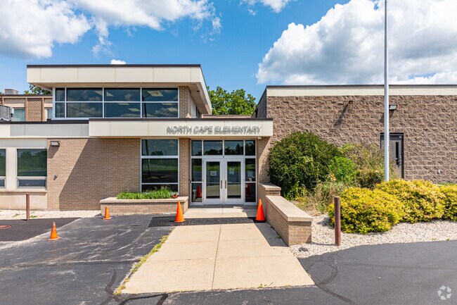 North Cape Elementary near Raymond offers B-plus academics and feeds into Waterford High.