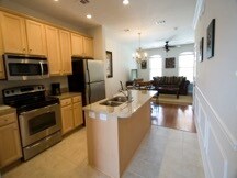 Kitchen & Living Room