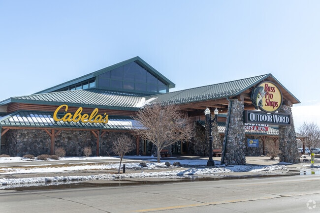 Bass Pro Shop is a major draw to downtown East Grand Forks.