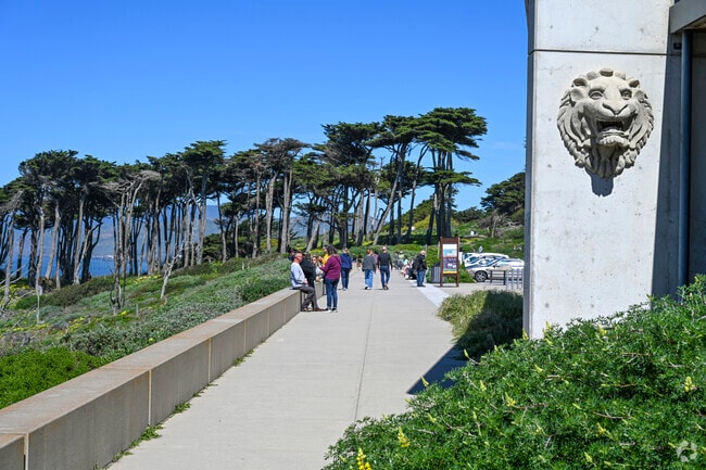 The land and hike is a great place to get some exercise near the Inner Richmond.